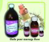 Huile pour massage rose