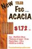 Tiles fsc acacia