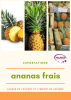 Ananas bio a l'exportation.