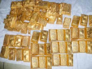 Gold Bars,Gold Dust