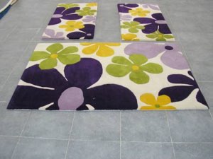 tapis 100% laine 