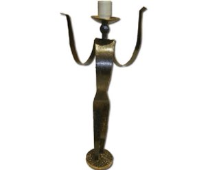 Lampdaire Fer Negresse 