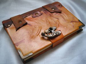 Cahier en cuir