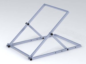 Support panneau solaire en alu Support panneau solaire en alu