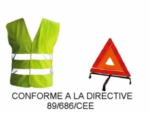 Gilets; triangles de sécurités Gilets; triangles de sécurités
