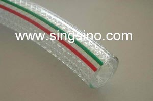 Tuyau souple de pvc avec fibre Tuyau souple de pvc avec fibre