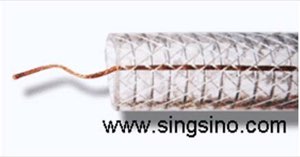 Tuyau souple de pvc avec fibre Tuyau souple de pvc avec fibre