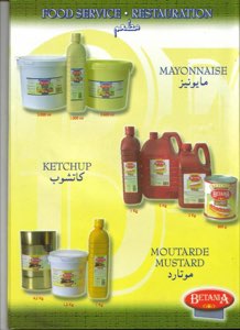 Ketchup mayonnaise ......