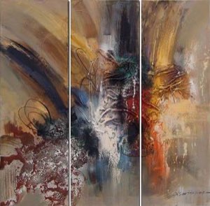 tableaux peints main