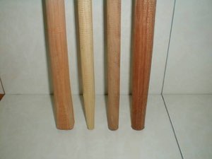 Manche en bois de pelle,pioche