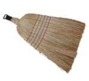 Balai paille de riz à douille 
