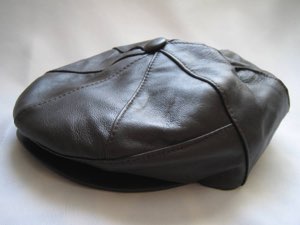 Casquette en cuir Casquette en cuir