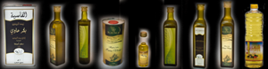 Huile d'olive et huile soja