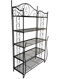 Etagère fer forgé rabattable