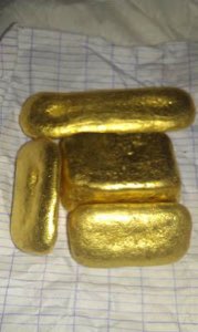 OR 22 CARATS en lingots/Poudre
