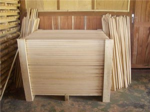 manches à balais en bois