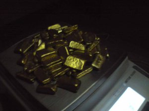 OR 22 CARATS en lingots/Poudre