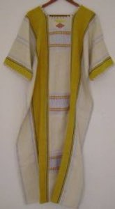 Robes et peigno en coton tissé