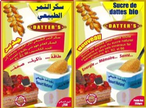 Sucre de dattes Sucre de dattes