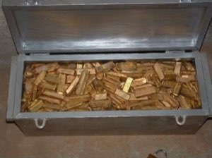 LINGOT D'OR et POUDRE D'OR 22 