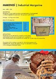 Industrial margarine Industrial margarine