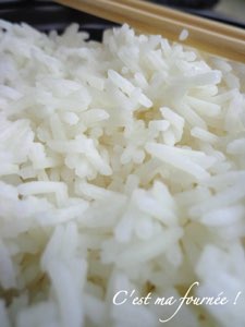 Riz blanchi