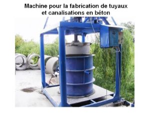 Unite fabrication tuyau beton Unite fabrication tuyau beton