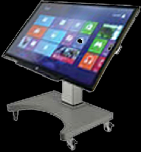 Ecran interactif avec stand