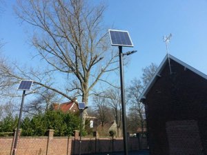 Candélabre pv 4,5m 12/24v led 