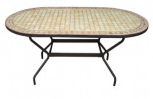 Table ovale 160x90