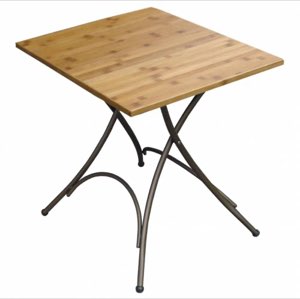 Table carre pliante