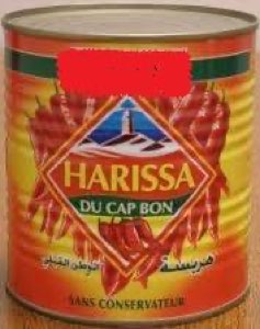 Harissa en conserve Tunisienne