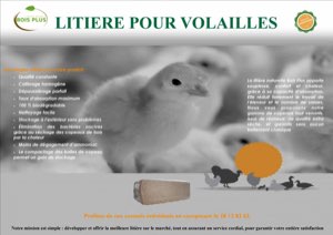 LITIERE POUR VOLAILLES ET CHEV